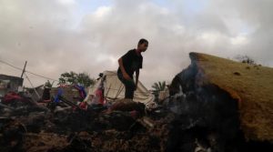 غزہ ہر صبح سے جاری اسرائیلی حملوں میں 125 فلسطینی شہید