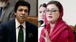 عظمیٰ بخاری نے فیصل واوڈا کو ’ذہنی مریض‘ اور ’سستا شاہ رخ خان‘ قرار دیدیا