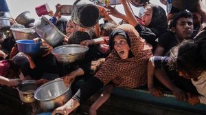 غزہ میں شدید غذائی قلت، اگلے 48 گھنٹے میں امداد نہ پہنچی تو 14 ہزار بچے مرسکتے ہیں: اقوام متحدہ