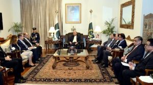 صدر مملکت سے آئی ایم ایف وفد کی ملاقات، صدر کا پاکستان سے تعاون پر اظہار تشکر