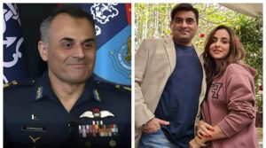 نادیہ خان کا ائیر وائس مارشل اورنگزیب سے کیا رشتہ ہے؟ میزبان نے تصویر شیئر کردی