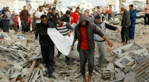 غزہ میں امداد لیتے افراد پر اسرائیل کی بمباری، مزید 40 فلسطینی شہید