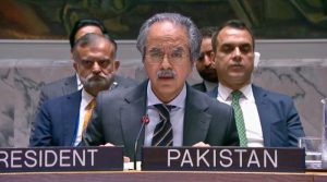 پاکستان کا سلامتی کونسل سے مسئلہ کشمیر پر مؤثر اقدام کا مطالبہ