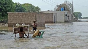 دریائے ستلج میں پانی کم ہونے کے باوجود بہاولپور کی درجنوں بستیوں میں کئی کئی فٹ پانی موجود