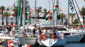 امدادی فلوٹیلا کو غزہ کی ناکہ بندی نہیں توڑنے دیں گے: اسرائیل