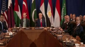 امریکی صدر سے اسلامی مملکت کے سربراہان کی ملاقات جاری