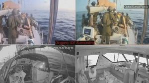 اسرائیلی بحریہ کا فلوٹیلا کے 42 کشتیوں پر قبضہ، مشتاق احمد سمیت 450 افراد گرفتار