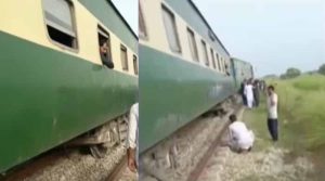 ریلوے ٹریک پر دھماکے سے جعفر ایکسپریس کی بوگیاں پٹری سے اتر گئیں، 4 مسافر زخمی