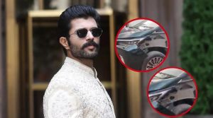 اداکار وجے دیوراکونڈا کی گاڑی کو حادثہ