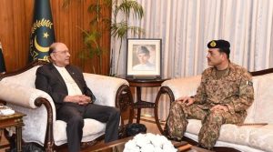 صدر مملکت سے فیلڈ مارشل سیدعاصم منیر کی ملاقات، داخلی وخارجی سکیورٹی صورتحال پرگفتگو