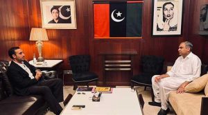 محسن نقوی کی بلاول بھٹو سے ملاقات، ملکی داخلی استحکام کیلئے ملکر کام کرنے کا عزم