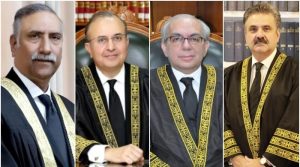 جسٹس منصور اور جسٹس منیب کا سپریم جوڈیشل کونسل کے نام خط، چیف جسٹس اور جسٹس سرفراز پر اعتراض کردیا