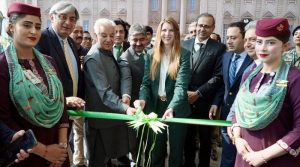 5 سال بعد قومی ایئرلائن کی اسلام آباد سے مانچسٹر کیلئے پہلی پرواز نے اڑان بھرلی