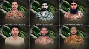 کرم میں سکیورٹی فورسز کا خوارج کیخلاف آپریشن، کیپٹن نعمان سلیم سمیت 6 جوان شہید