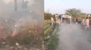 پٹاخے بنانیوالی فیکٹری میں دھماکے سے 2 افراد جاں بحق اور 5 زخمی ہوگئے