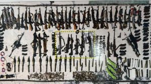 فورسز کی کارروائیوں میں افغانستان میں امریکی اور نیٹو افواج کا استعمال شدہ اسلحہ برآمد