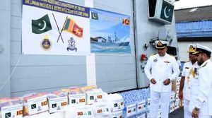 پاکستان کی جانب سے سری لنکا کے سیلاب متاثرین کیلئے ریلیف آپریشن کا آغاز