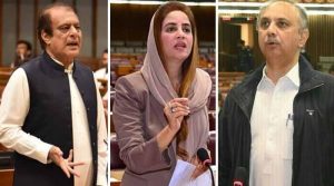 عمر ایوب، شبلی فراز اور زرتاج گل سمیت پی ٹی آئی کے 18 افراد اشتہاری قرار