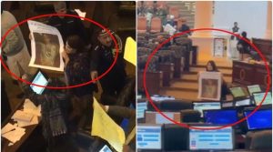 کے پی اسمبلی میں ن لیگی رکن فیلڈ مارشل کی تصویر لے آئیں، ڈپٹی اسپیکر نے اجلاس ملتوی کردیا