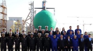 جدید ہتھیاروں سے لیس پاک بحریہ کی آبدوز غازی کو چین میں لانچ کر دیا گیا