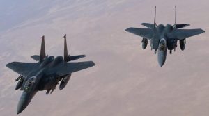 امریکا کے شام میں داعش کے ٹھکانوں پر شدید فضائی حملے