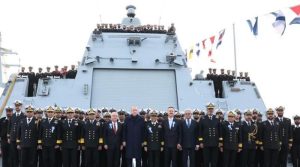 استنبول میں پاک بحریہ کے جہازپی این ایس خیبر کی کمیشننگ کی تقریب، ترک صدر کی بھی شرکت