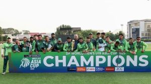 قومی انڈر 19 کرکٹ ٹیم ‘ایشیا کپ’ لیکر پاکستان پہنچ گئی، اسلام آباد ائیرپورٹ پر شاندار استقبال کی تیاریاں