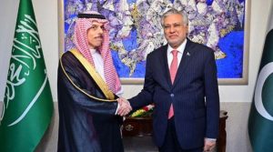 اسحاق ڈارکا سعودی وزیرخارجہ سے ٹیلیفونک رابطہ، علاقائی صورتحال پر تبادلہ خیال