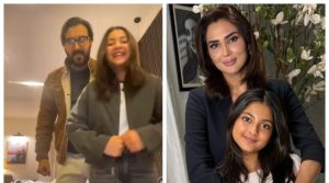 فضا علی کا سابق شوہر کی دوسری شادی پر نیک تمناؤں کا اظہار، بیٹی کی ویڈیو شیئر کردی