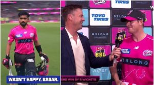 اسمتھ نے اوور کی آخری گیند پر بابر کے شاٹ پر سنگل نہ لینے کی وجہ بتا دی