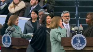 امریکا میں تاریخ رقم، پہلی مسلم نائب گورنر خاتون غزالہ ہاشمی نے قرآن پاک پر عہدے کا حلف اٹھالیا