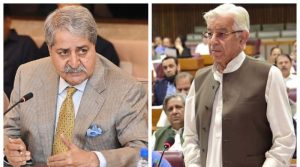 پیپلزپارٹی خواجہ آصف کے 18 ویں ترمیم سے متعلق بیان پر ناراض، حکومت سے وضاحت مانگ لی