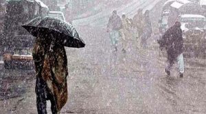 خیبرپختونخوا میں اتوارکی رات سے مزید بارش اور برفباری کی پیشگوئی، الرٹ جاری