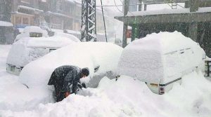 خیبر پختونخوا اور بلوچستان میں آج سے شدید بارشوں اور برفباری کے نئے سلسلے کی پیشگوئی