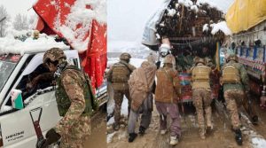 وادی تیراہ میں شدید برف باری، پاک فوج کا ریلیف آپریشن بلاتعطل جاری