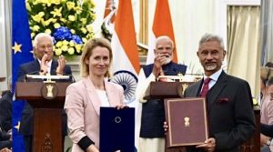 بھارت اور یورپی یونین کے درمیان سلامتی اور دفاع کے شعبے میں تعاون کیلئے فریم ورک پر اتفاق