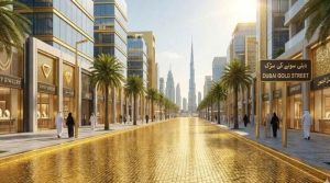 دبئی میں دنیا کی پہلی سونے کی سڑک بنانے کا اعلان