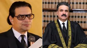 سلمان اکرم راجہ کی چیف جسٹس سے ملاقات، پی ٹی آئی کے تحفظات کے بارے میں آگاہ کیا