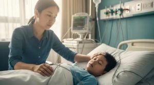 اسکول کے دوستوں کی آواز سن کر 8 سالہ بچہ 55 دن بعد کوما سے باہر نکل آیا