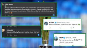 بھارت کیخلاف میچ کے بائیکاٹ پر پاکستانی عوام کا حکومتی فیصلے کا خیر مقدم