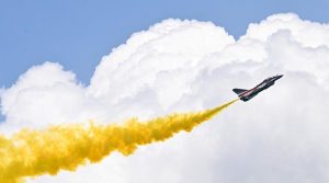 پاک بھارت معرکے کے بعد جے 10 سی کے چرچے، سنگاپور ائیر شو میں شاندار فضائی مظاہرہ