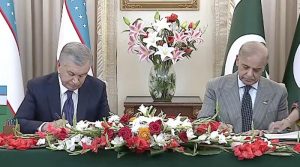 پاکستان اور ازبکستان کے درمیان مختلف معاہدوں اور مفاہمتی یادداشتوں پر دستخط