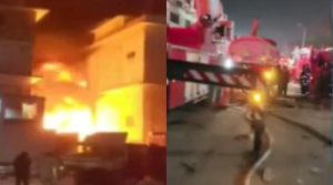 لانڈھی کی فیکٹری میں لگی آگ تیسرے درجے کی قرار