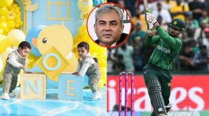 چیئرمین پی سی بی نے نیدرلینڈز کیخلاف پاکستان کی جیت کو فہیم اشرف کے جڑواں بیٹوں کے نام کر دیا