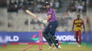 روماریو شیفرڈ کی شاندار ہیٹ ٹرک، ویسٹ انڈیز نے اسکاٹ لینڈ کو 35 رنز سے ہرا دیا