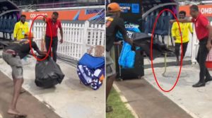 پاک بھارت ٹاکرے سے قبل کولمبو کے اسٹیڈیم میں 4 فٹ لمبا سانپ نکل آیا