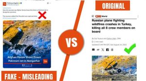 افغانستان کی جانب سے جاری تصویر 2021 میں ترکیے میں روسی جہاز حادثے کی نکلی، افغان طالبان جھوٹا پروپیگنڈا کرنے لگے