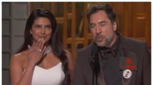 ہسپانوی اداکار کا ‘فلسطین کے حق میں نعرہ’، پریانکا کے عجیب تاثرات کی ویڈیو وائرل