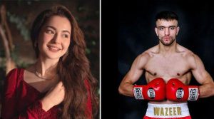 ورلڈ باکسنگ چیمپئن عثمان وزیر معروف اداکارہ ہانیہ عامر کو باکسنگ کی ٹریننگ دینے لگے