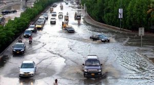 کراچی میں کل سے تیز ہواؤں کے ساتھ موسلادھار بارش اور ژالہ باری کا امکان